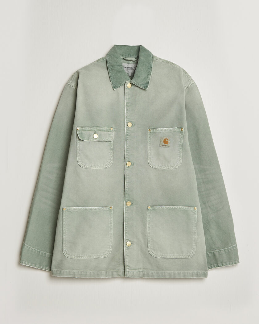 Carhartt WIP OG Dearborn Canvas Chore Coat Shady Green – Grön