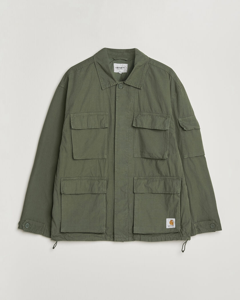 Carhartt WIP Manderson Ripstop Jacket Leaf – Grön