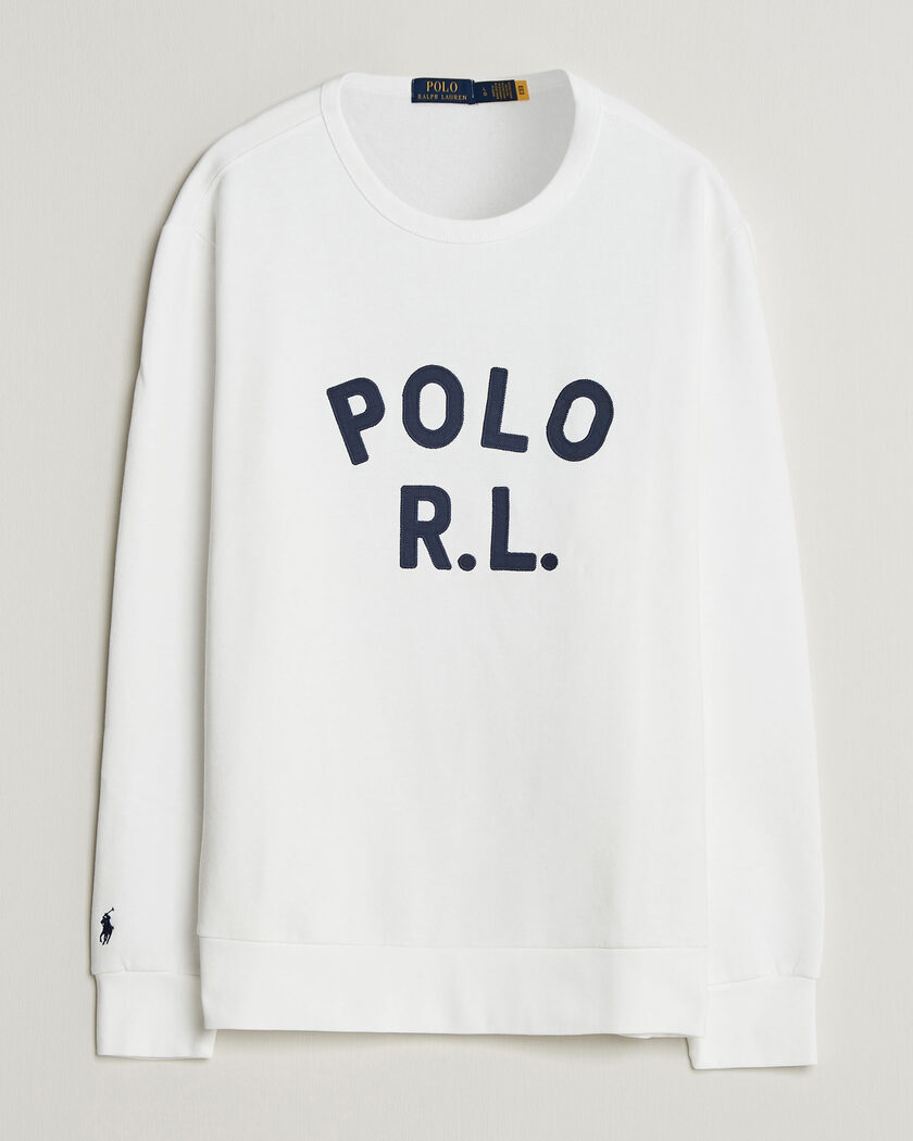 Polo Ralph Lauren Polo RL Sweatshirt White – Vit