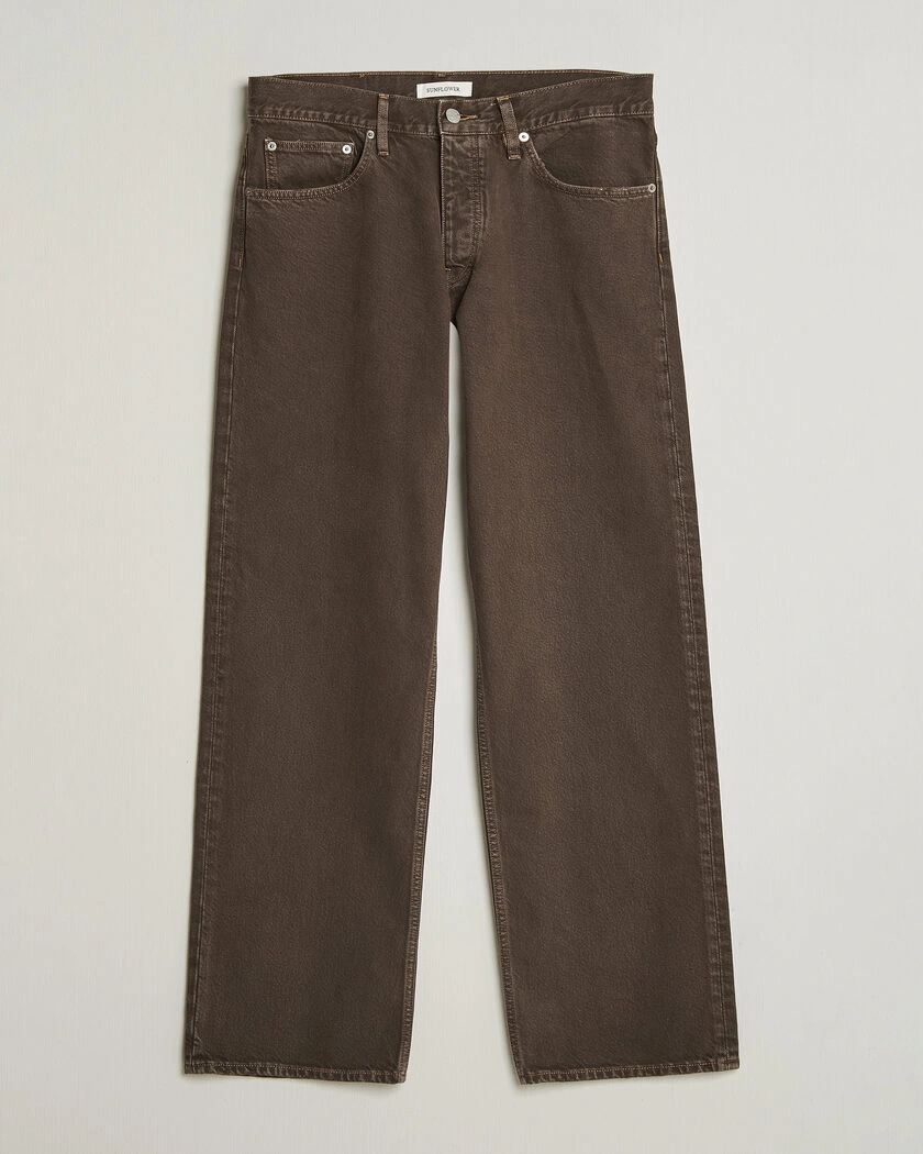 Sunflower Loose Jeans Vintage Brown – Brun