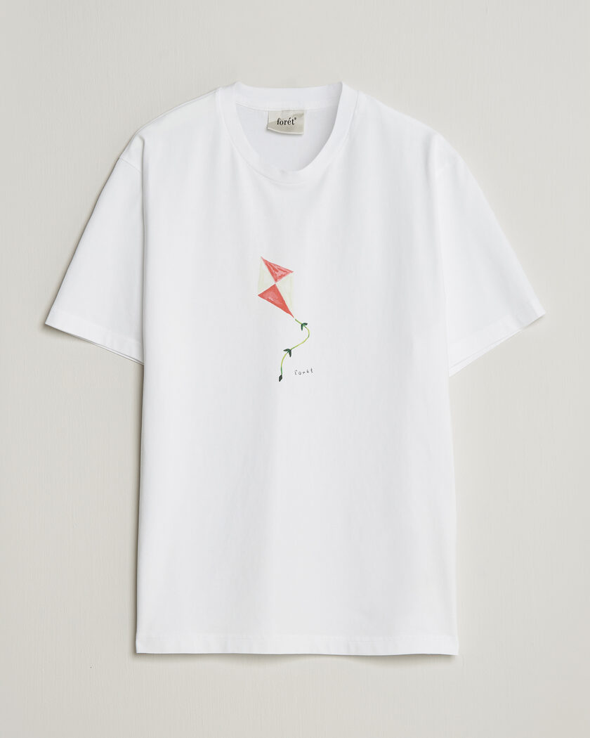 Forét Fly T-Shirt White – Vit