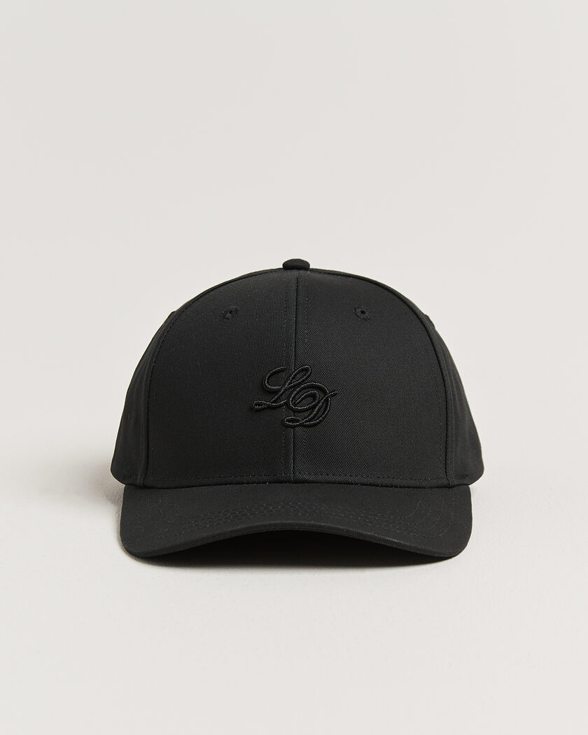 LES DEUX Tonal Baseball Cap Black – Svart