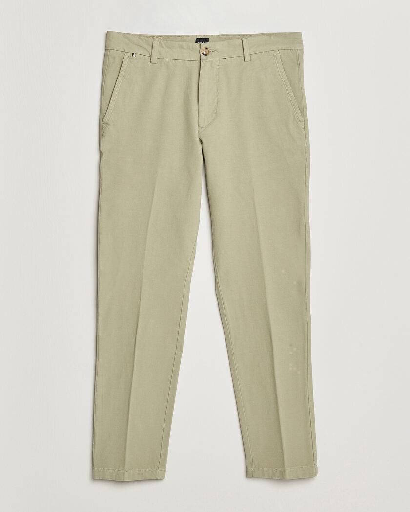 BOSS BLACK Kaiton Structured Chinos Sage – Grön