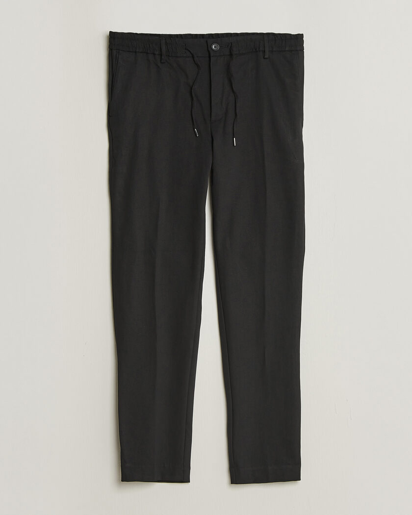 BOSS BLACK Kane Drawstring Trousers Black – Svart