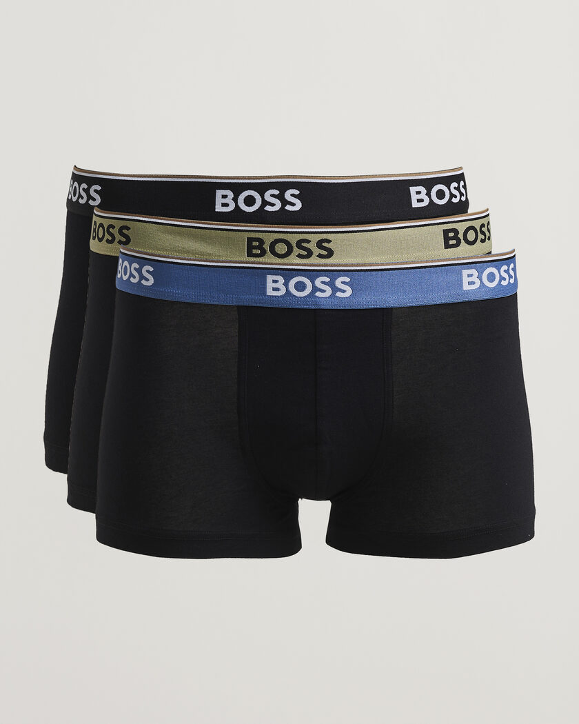BOSS BLACK 3-Pack Trunk Black – Svart