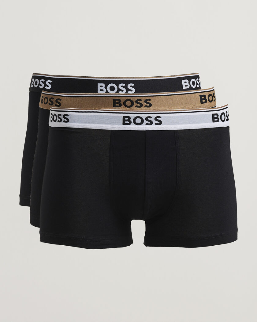 BOSS BLACK 3-Pack Trunk Black – Svart