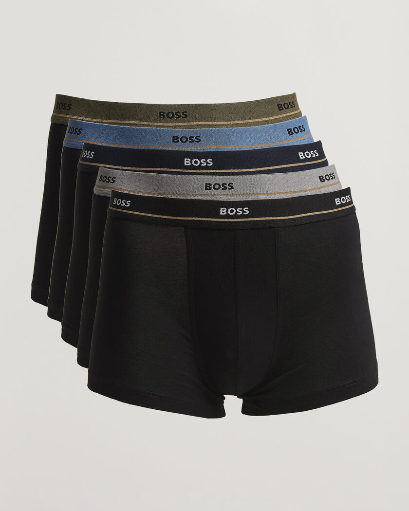 BOSS BLACK 5-Pack Trunk Black – Svart
