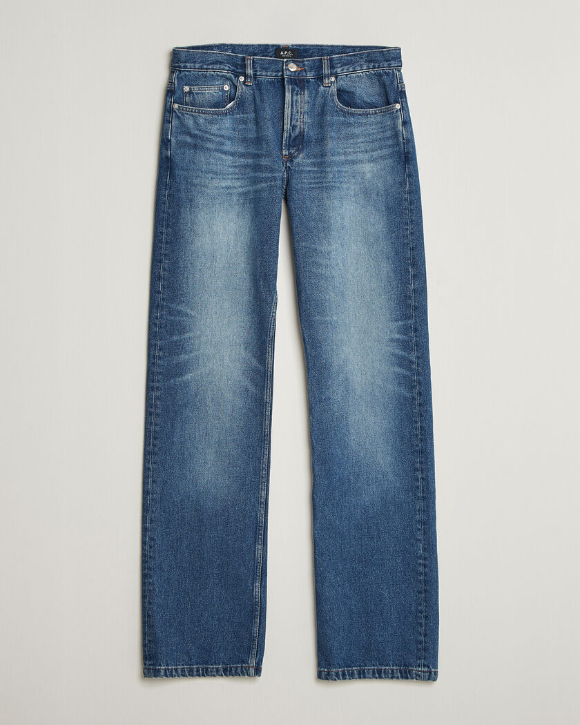 A.P.C. Rescue Jeans Washed Indigo – Blå