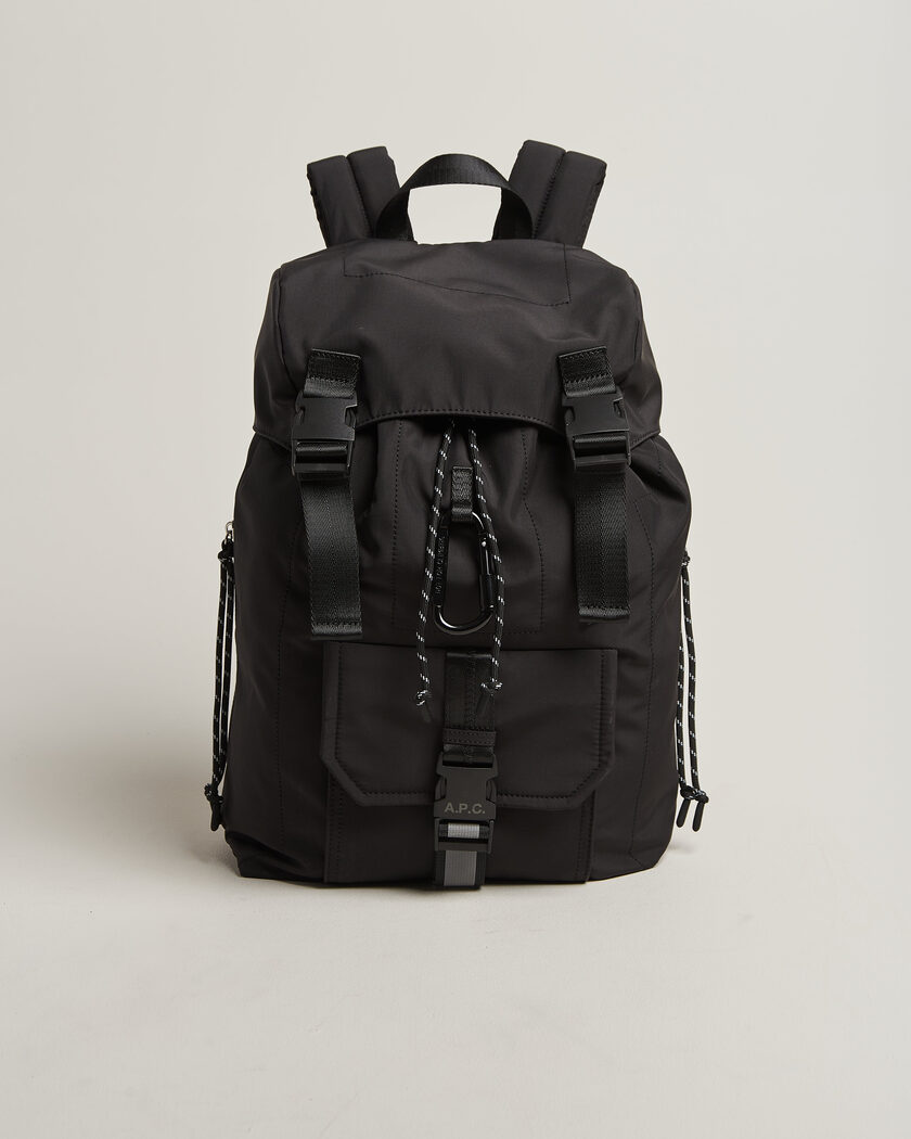 A.P.C. Trek Backpack Black – Svart