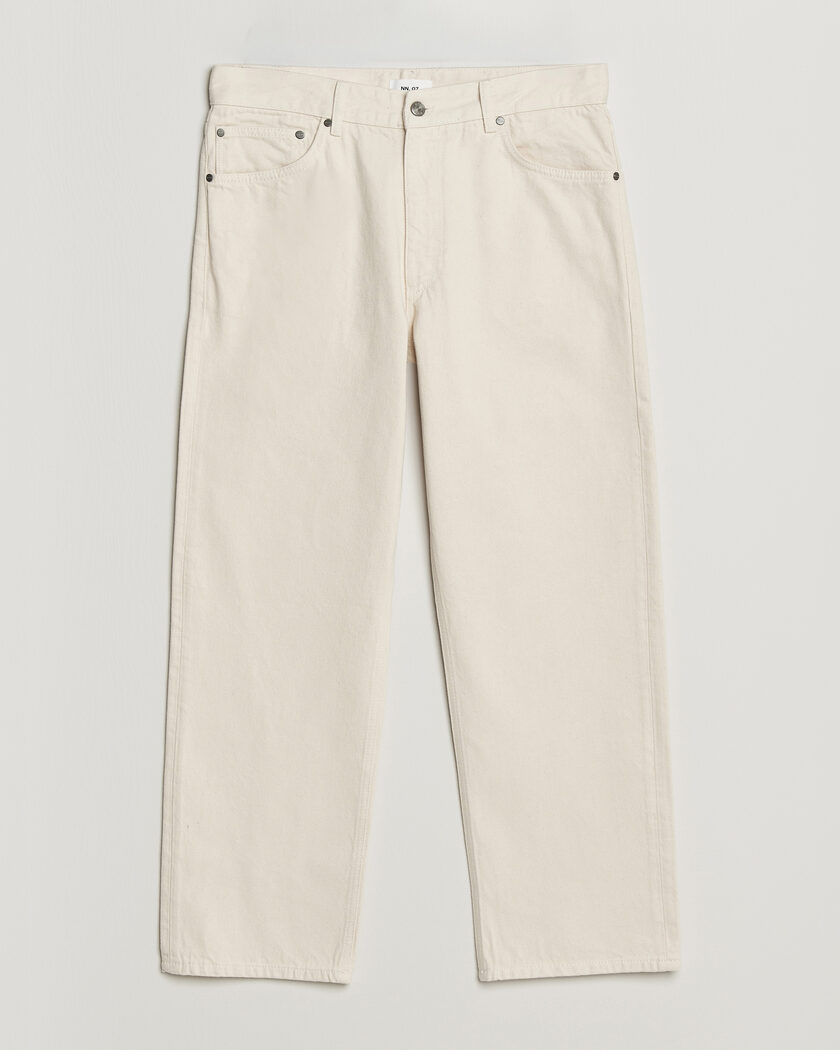 NN07 Otis Relaxed Fit Jeans Ecru – Vit