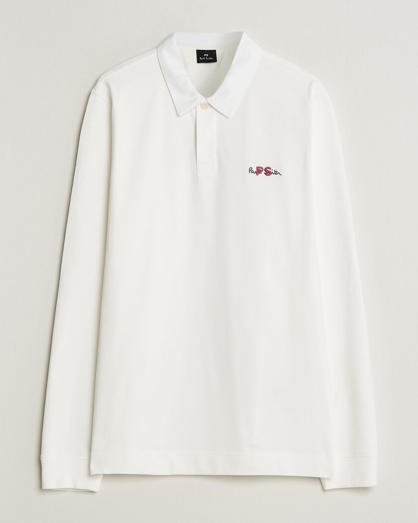 PS Paul Smith Organic Cotton Rugger Off White – Vit