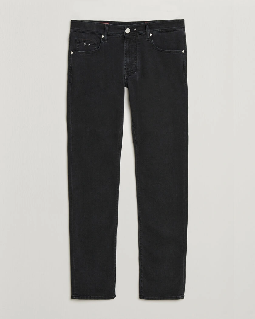 Tramarossa Michelangelo Stretch Relax Jeans Black – Svart