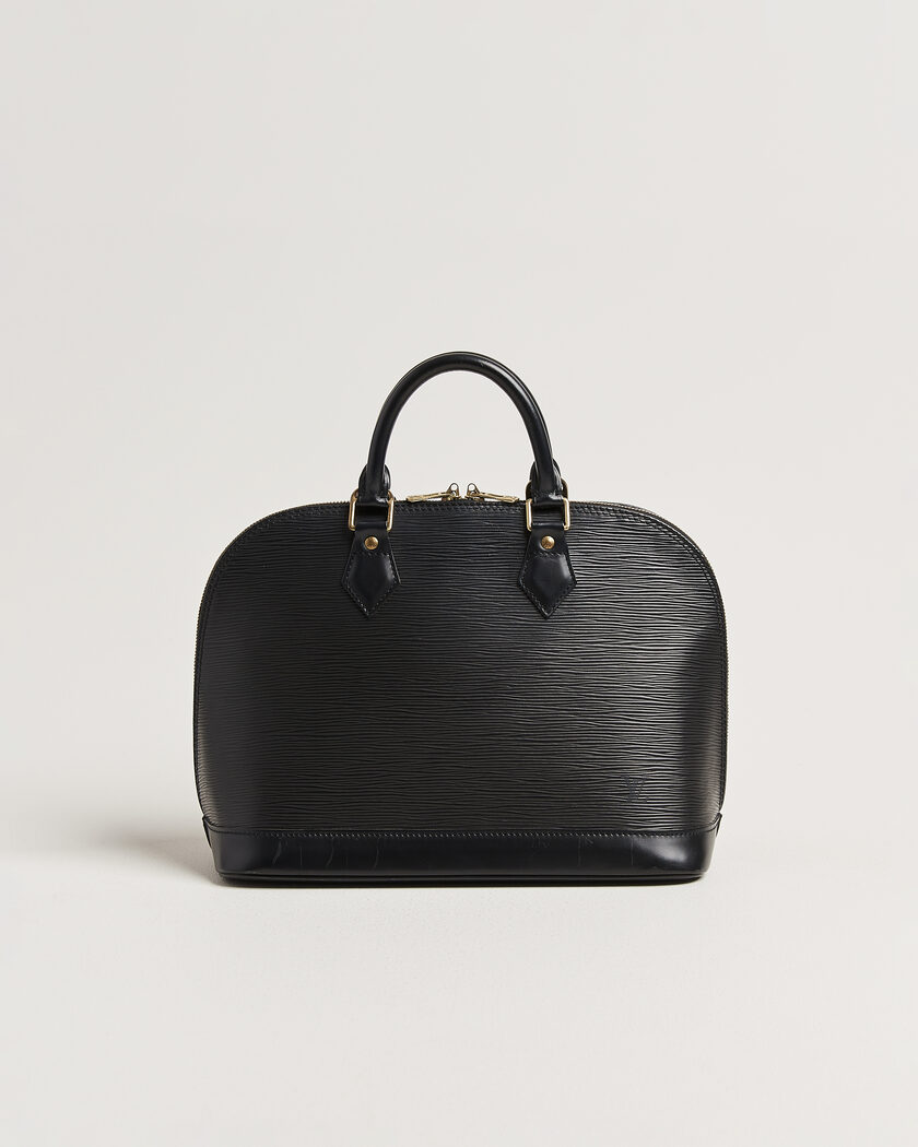 Louis Vuitton Pre-Owned Alma PM Bag Epi Leather Black – Svart