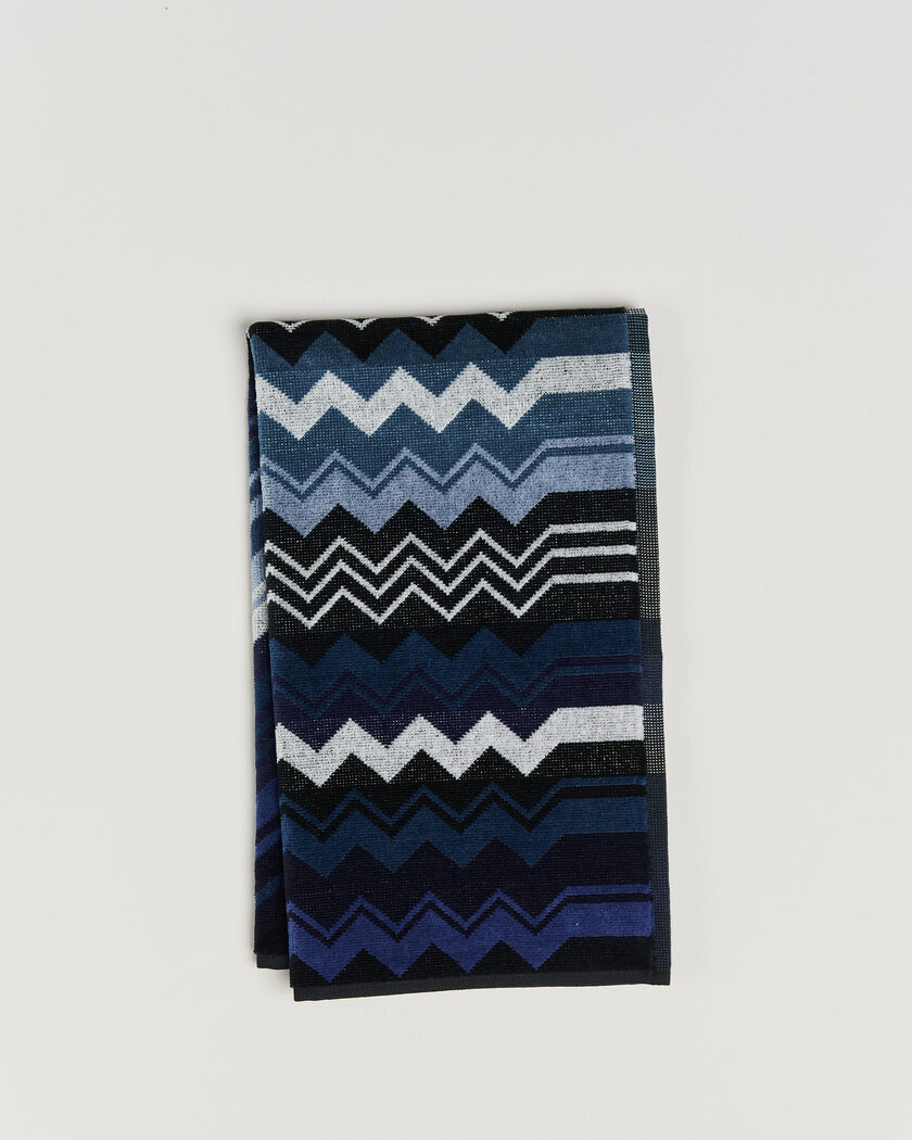 Missoni Home Giacomo Hand Towel 70x40cm Multi Blue – Blå