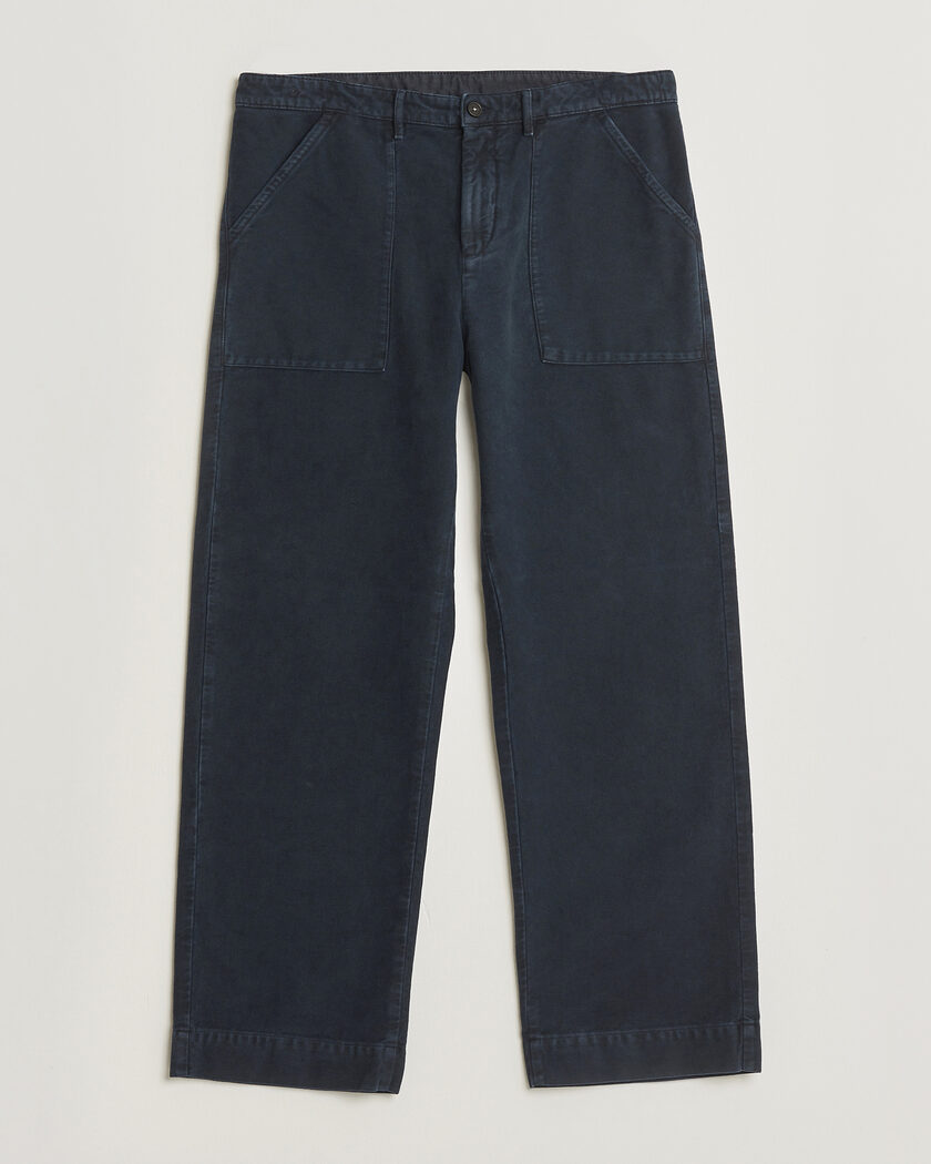  Massimo Alba Regata Moleksine Pants Navy – Blå