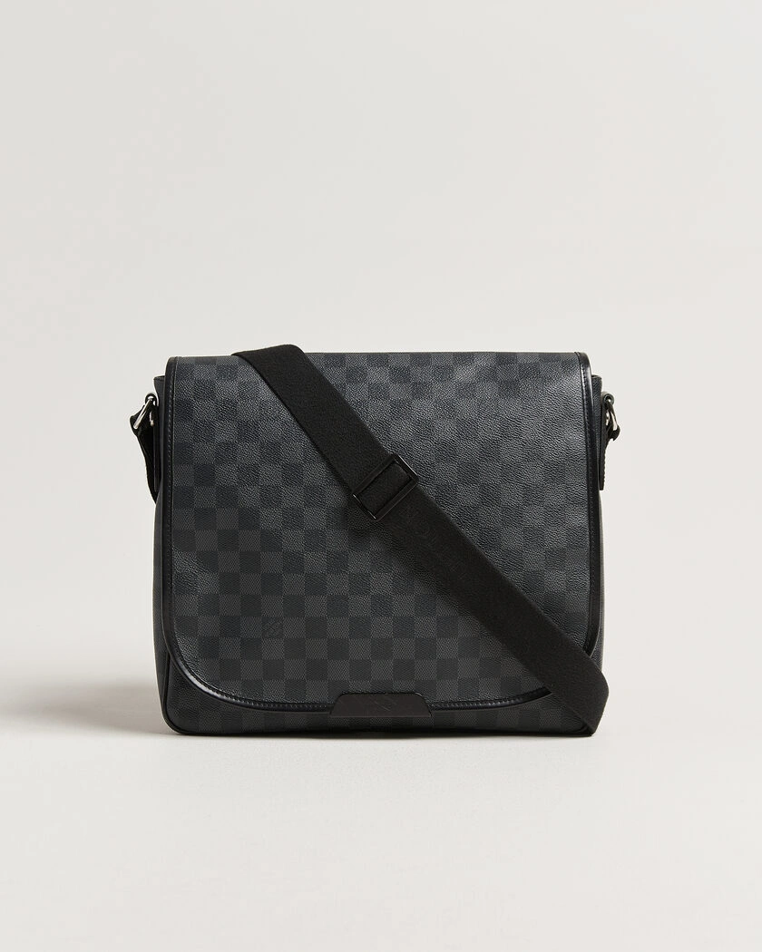 Louis Vuitton Pre-Owned Daniel MM Shoulder Bag Damier Graphite