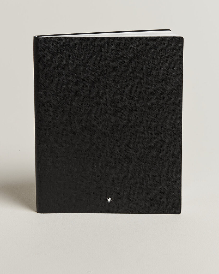 Montblanc Notebook Large, Saffiano Leather, Lined Black – Svart
