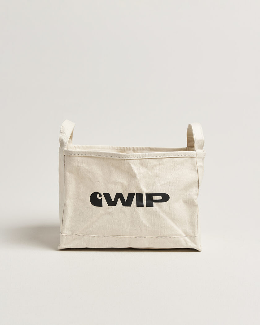 Carhartt WIP Whip Magazine Canvas Basket Natural – Vit