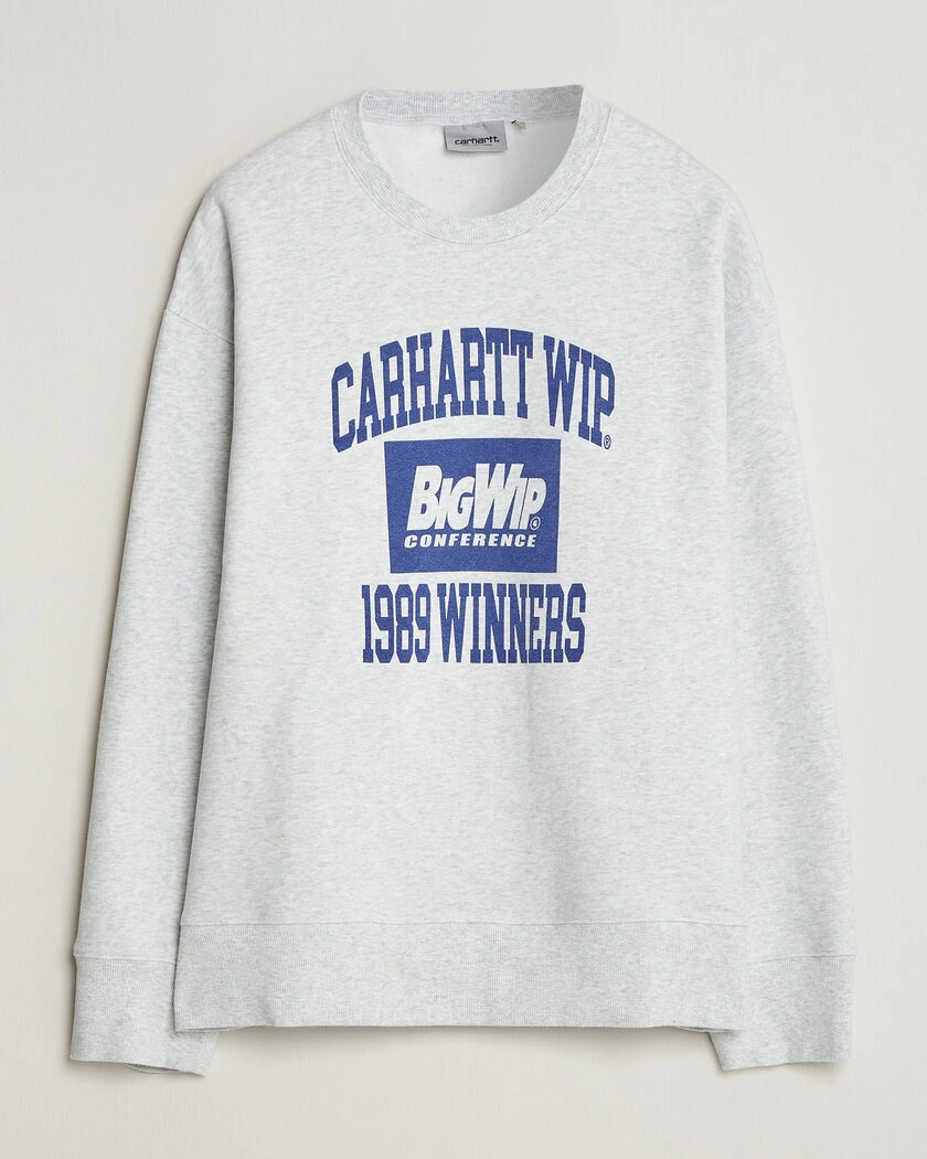 Carhartt WIP 1989 Winners Sweatshirt Ash Heather – Grå