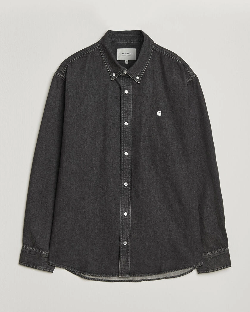 Carhartt WIP Lucas Denim Shirt Black – Svart