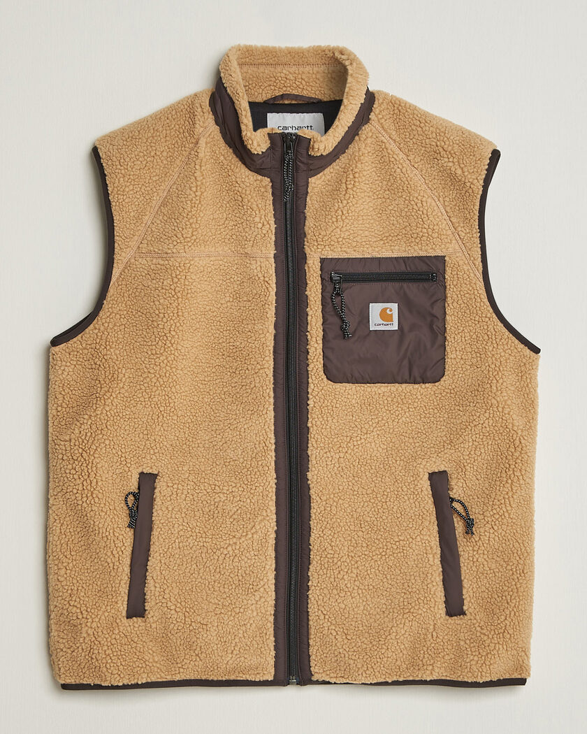 Carhartt WIP Prentis Pile Vest Tobacco – Brun