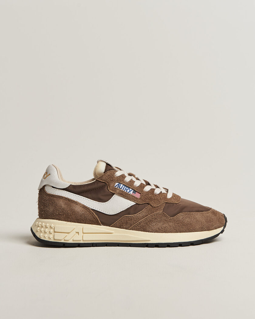 Autry Reelwind Running Sneaker Tundra Brown – Brun