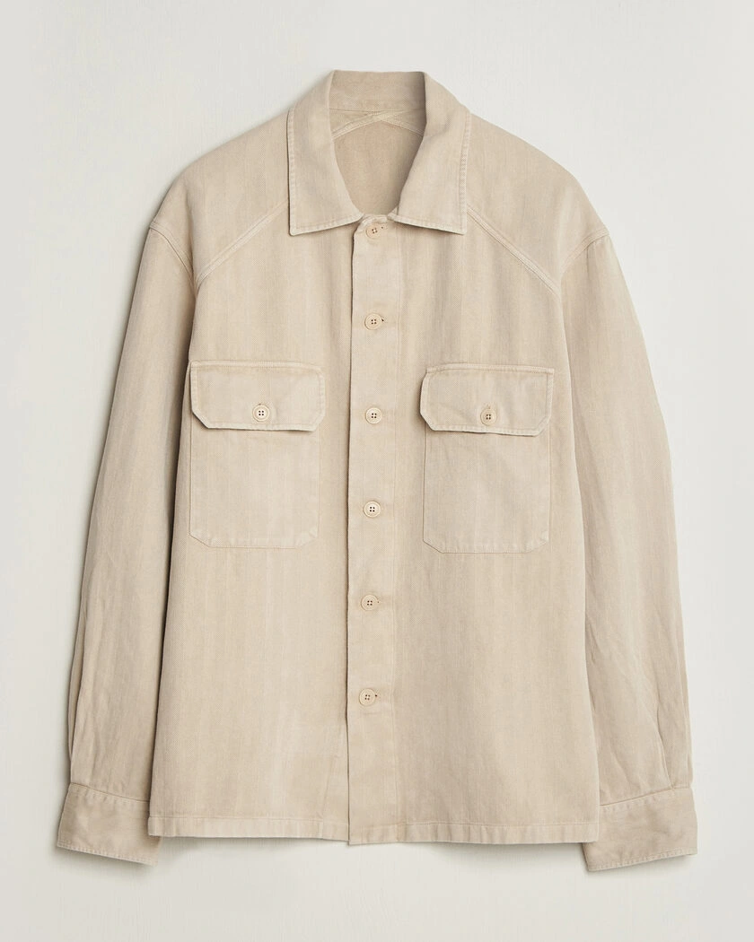 Ralph Lauren Purple Label Long Sleeve Shirt Campagne – Beige