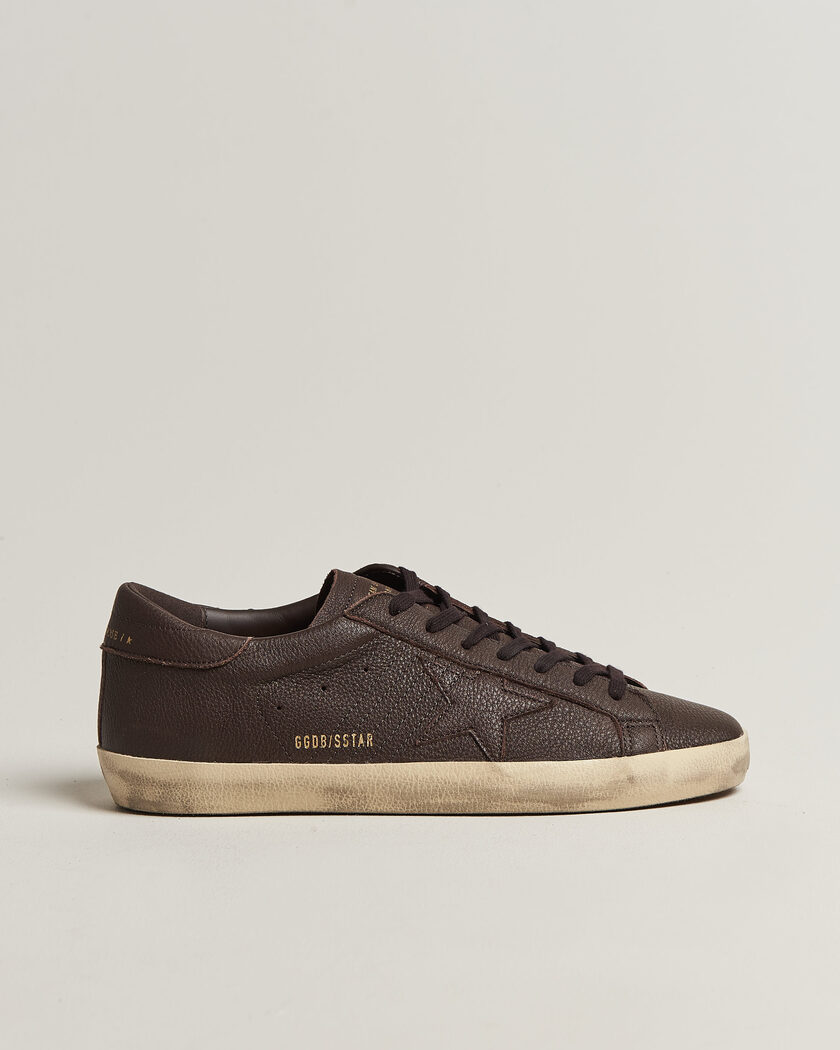 Golden Goose Super-Star Sneakers Dark Brown – Brun