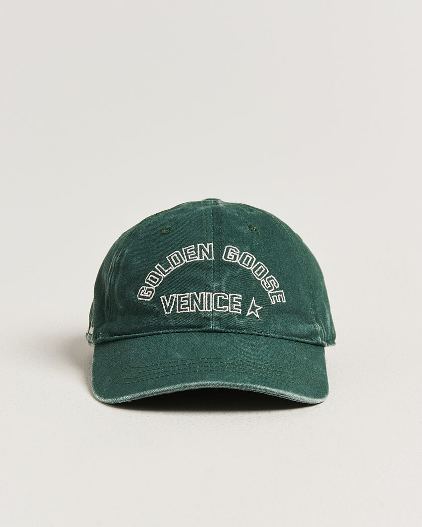 Golden Goose Journey Baseball Cap Pineneedle – Grön