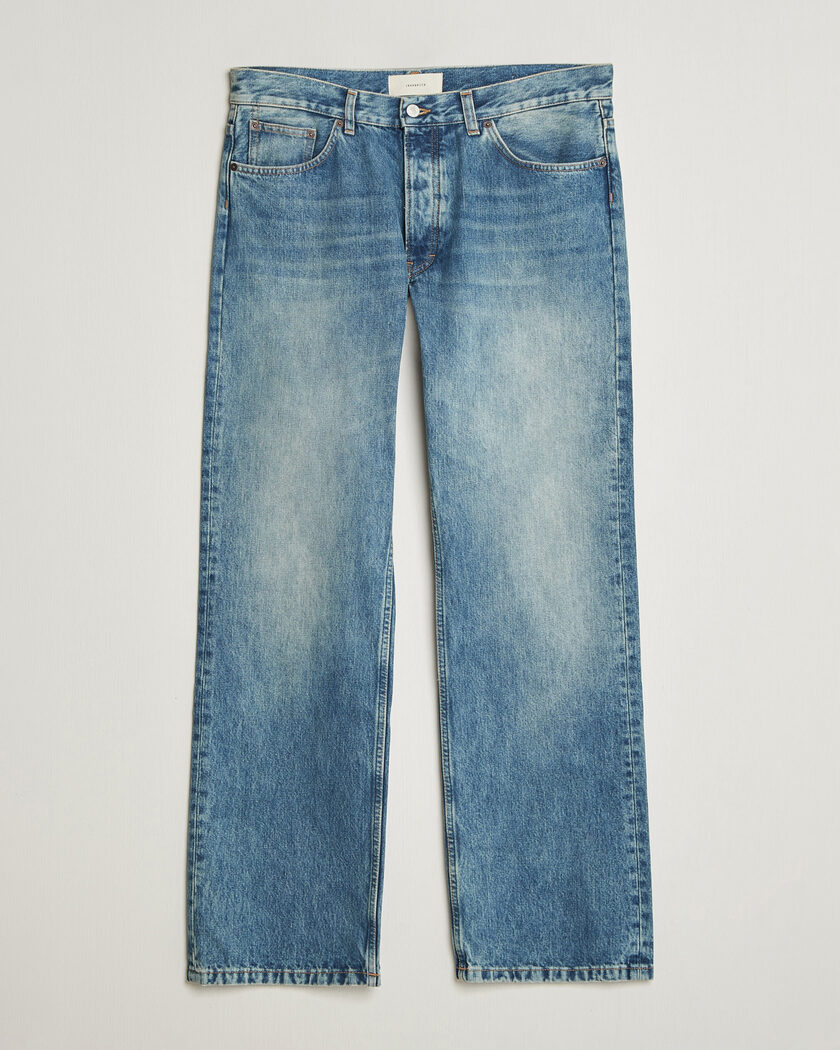 Jeanerica Arrow Straight Jeans Light Fresco – Blå