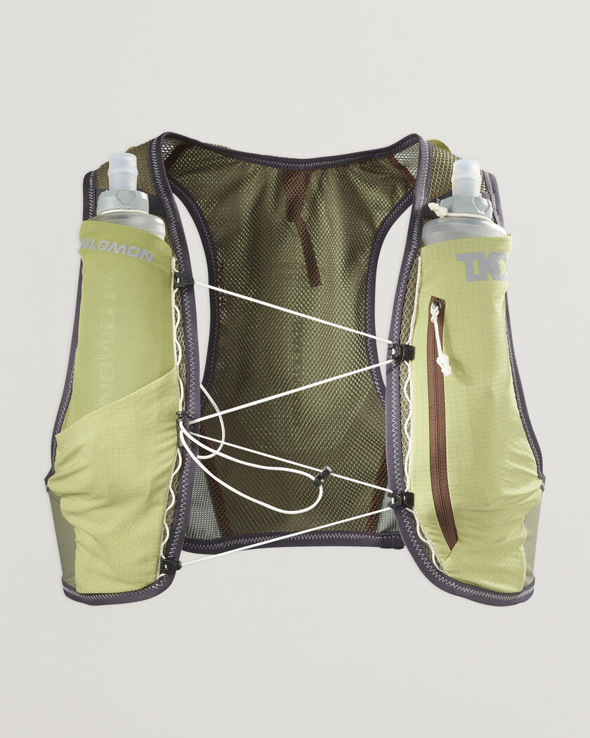 Pas Normal Studios X Salomon Race Skin 2 Vest Sweat Pea – Grön