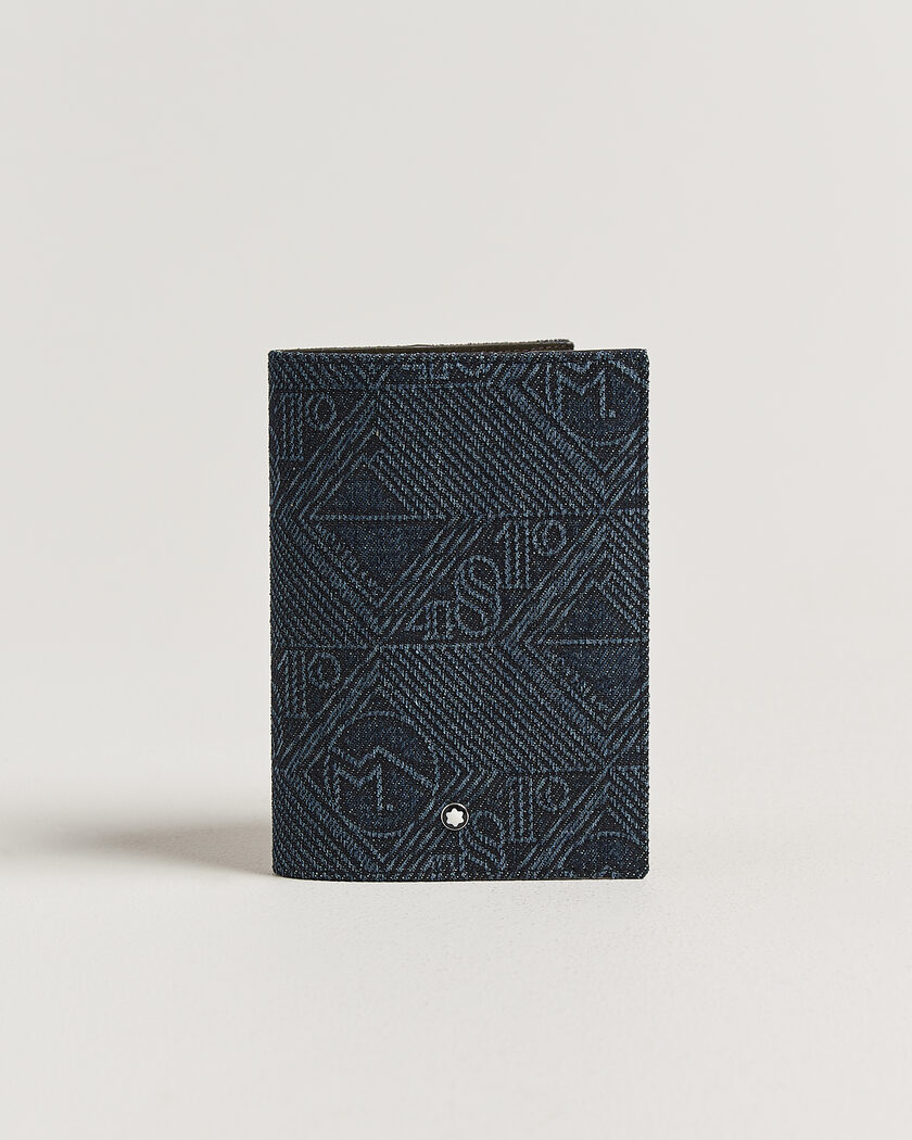 Montblanc Passport Holder 4810 Denim – Blå