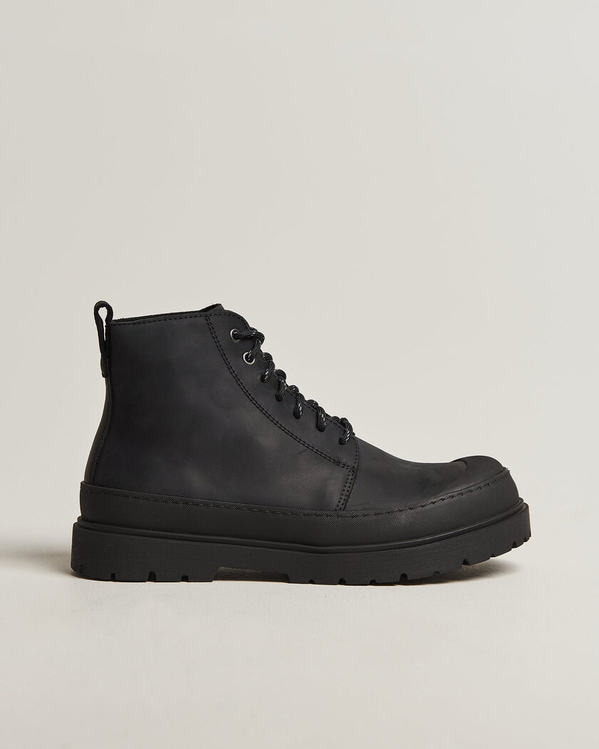BIRKENSTOCK Prescott Oiled Leather Boot Black – Svart