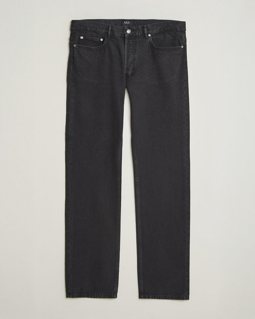 A.P.C. Rescue Jeans Washed Black – Svart