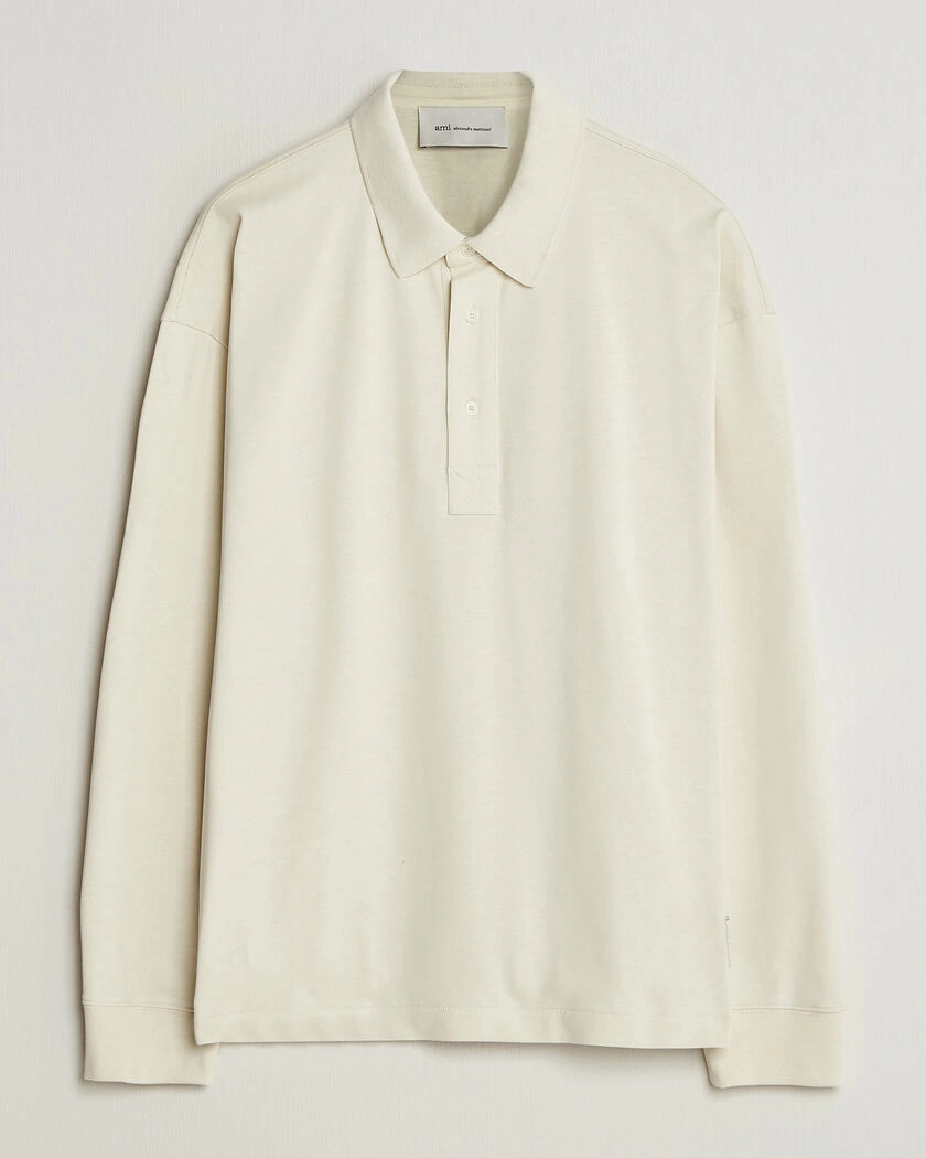 AMI Heritage Logo Rugger Ivory – Beige