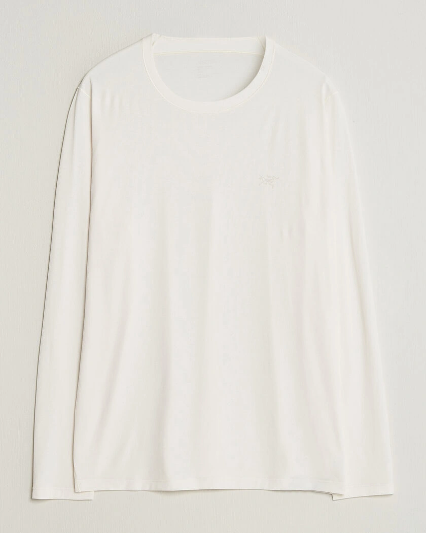 Arc'teryx Cormac Long Sleeve T-Shirt Arctic Silk – Vit