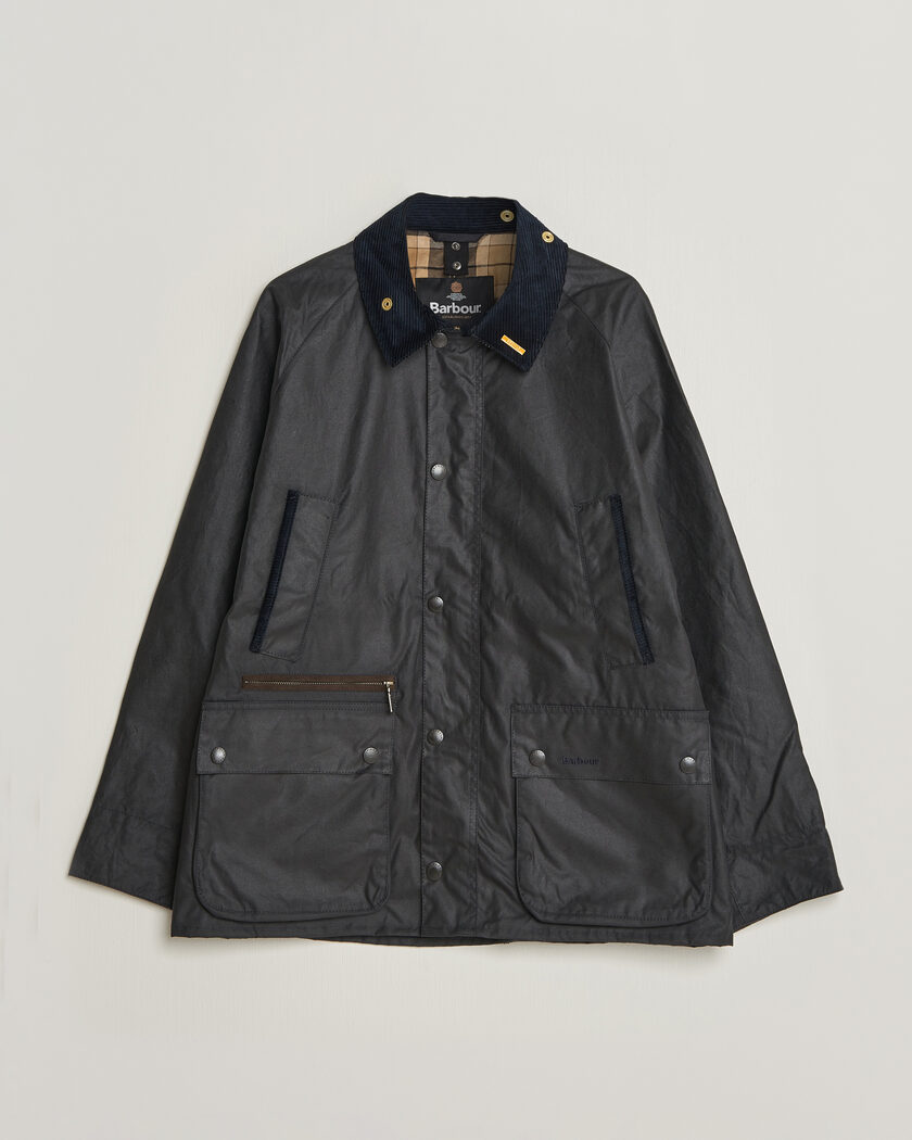 Barbour Lifestyle Icons Bedale Wax Jacket Navy – Blå