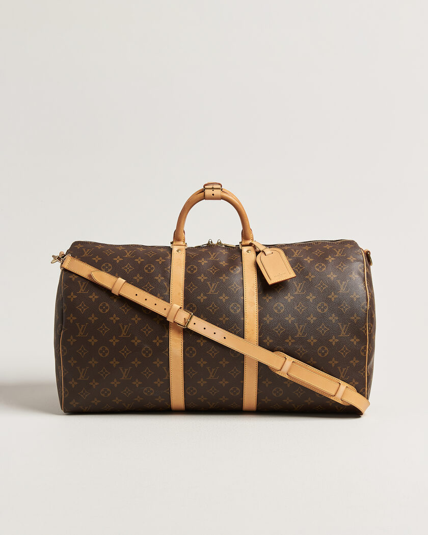 Louis Vuitton Pre-Owned Keepall Bandouliére 55 Monogram – Brun