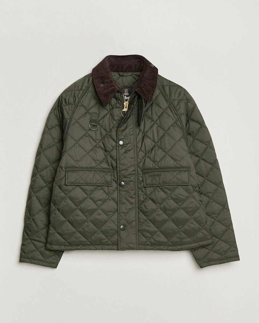 Barbour Heritage Spey Quilted Jacket Sage – Grön