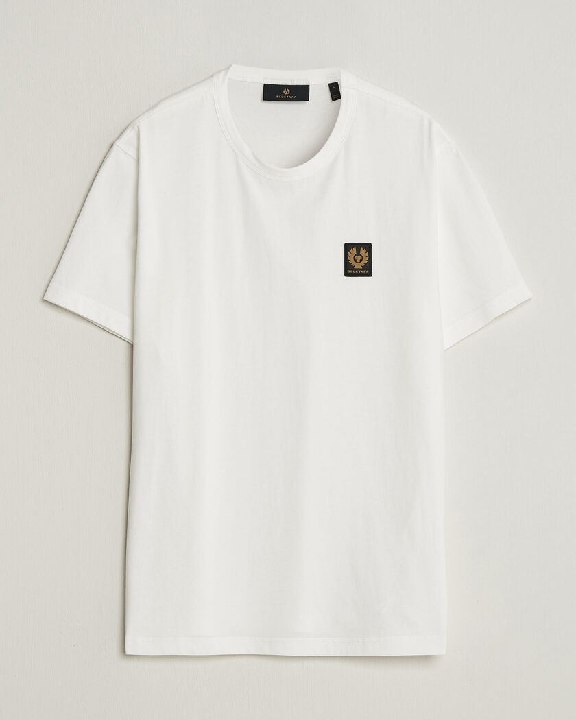 Belstaff Signature Crew Neck T-Shirt White – Vit
