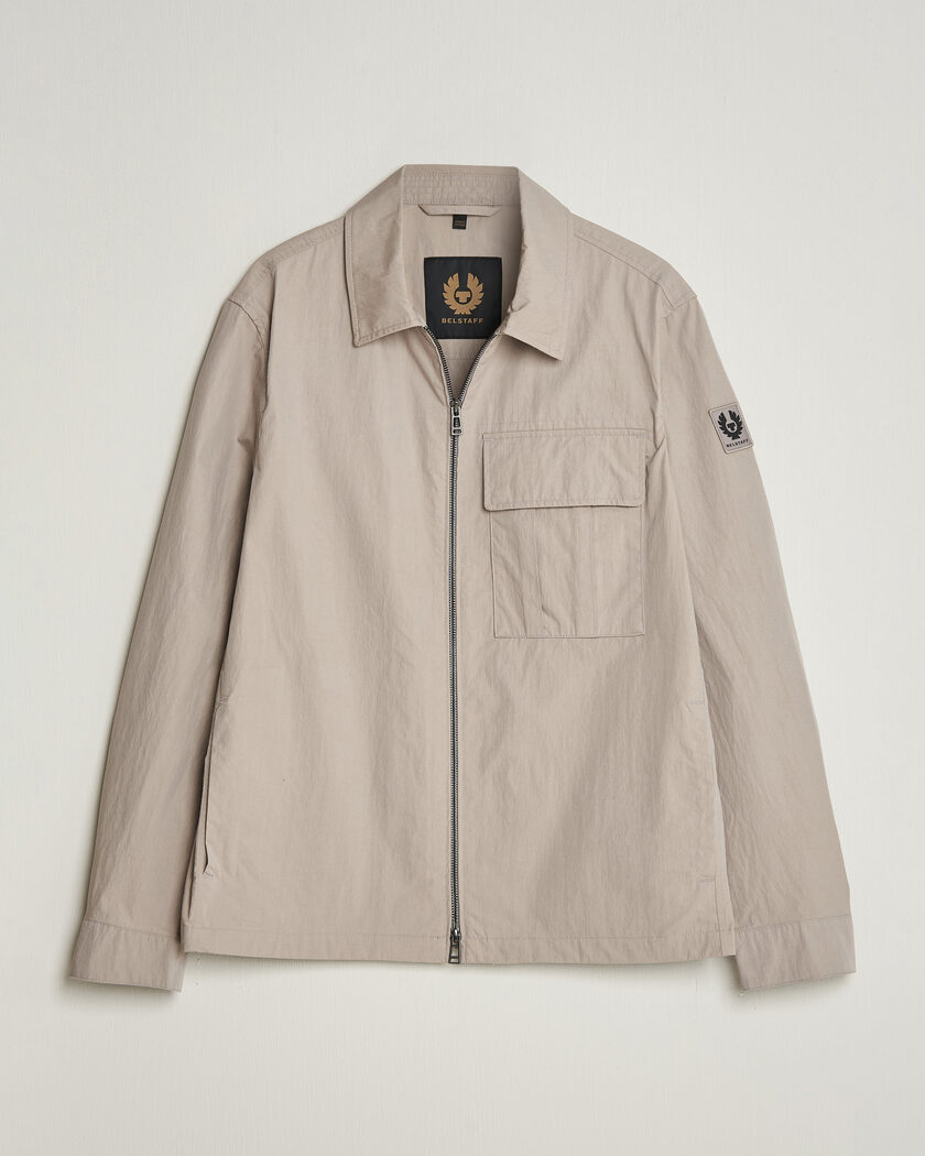 Belstaff Cargo Overshirt Concrete – Grå