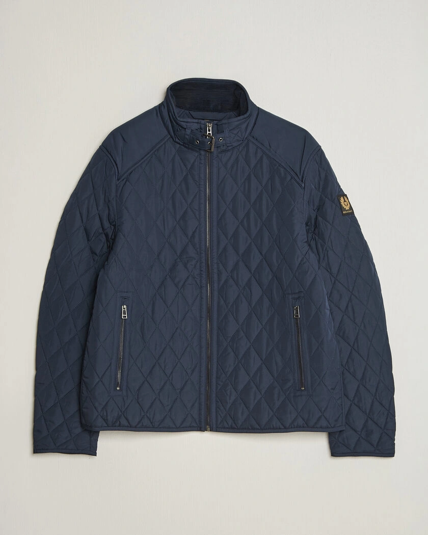 Belstaff Pembroke Quilted Jacket Dark Ink – Blå