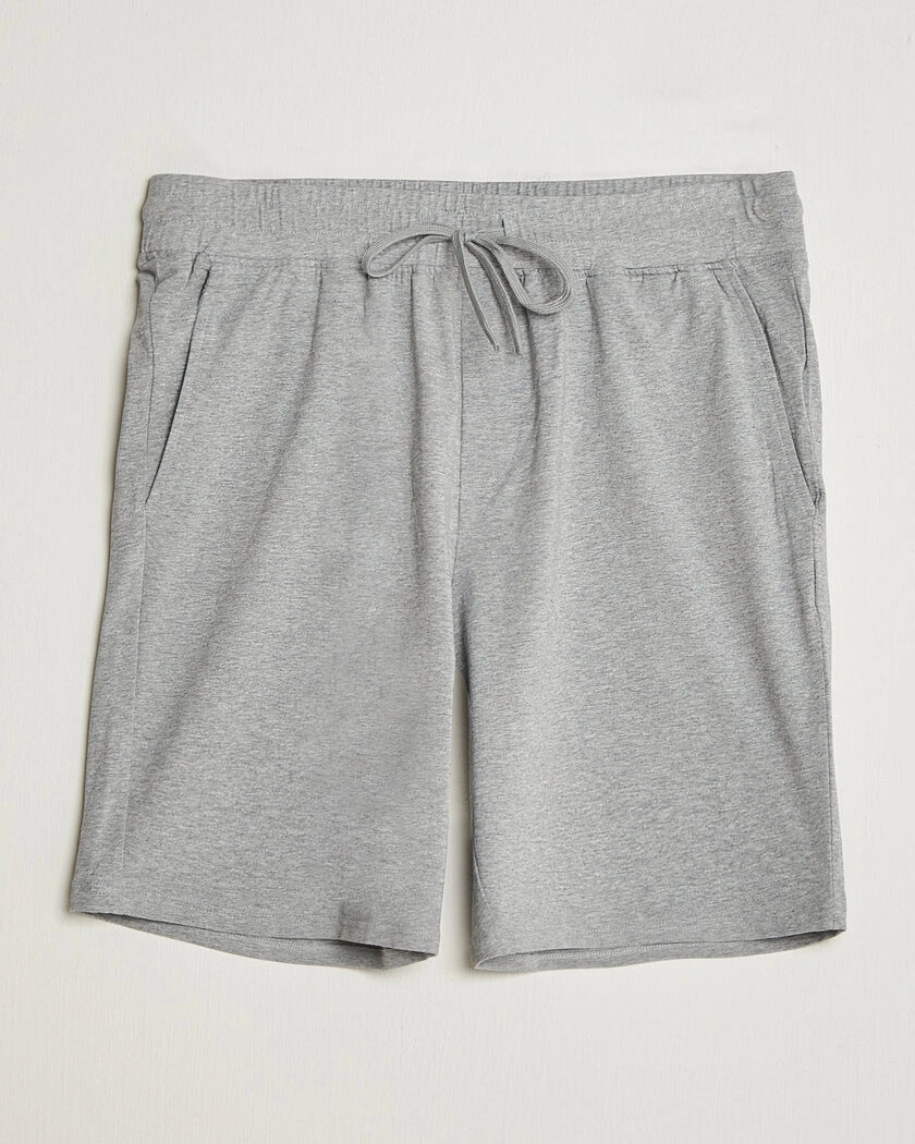Bread & Boxers Pyjama Shorts Grey Melange – Grå