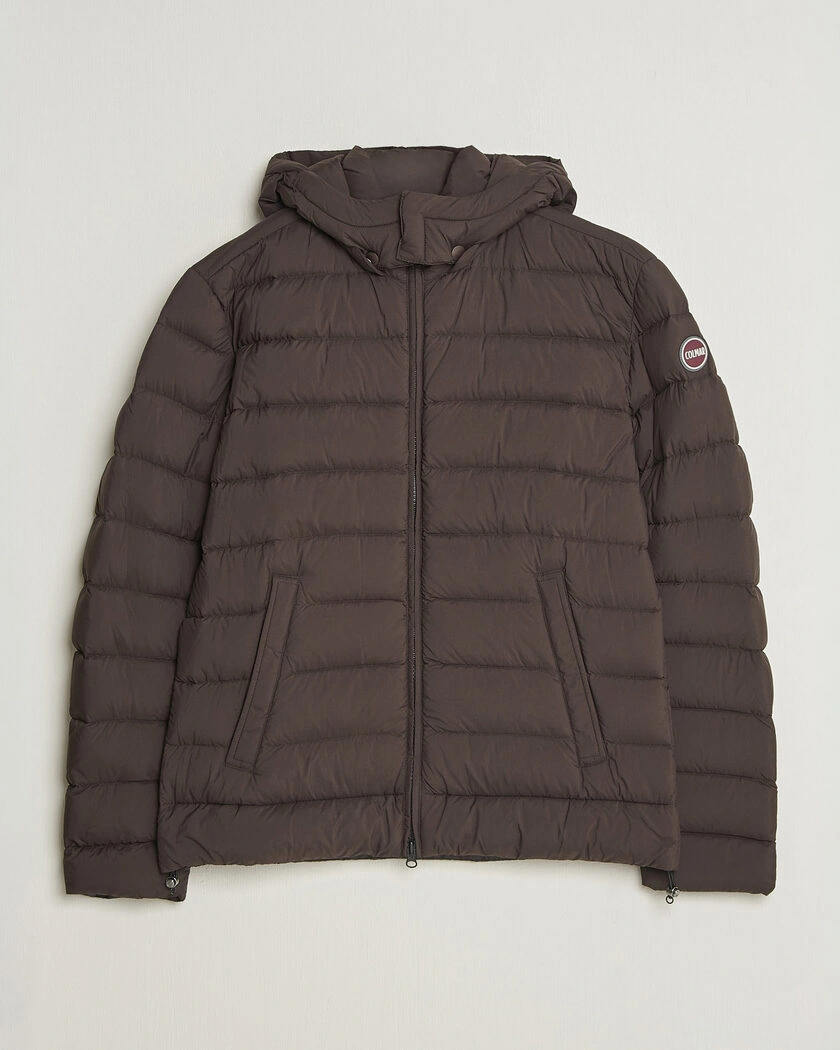 Colmar Quilted Down Jacket Black Coffee – Brun