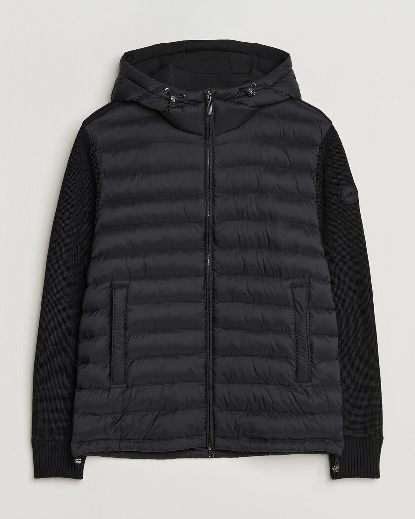 Colmar Hybrid Hood Jacket Black – Svart