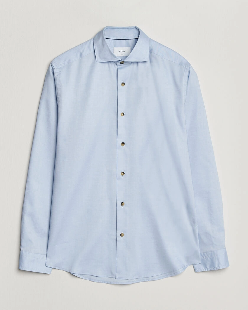 Eton Signature Oxford Shirt Light Blue – Blå