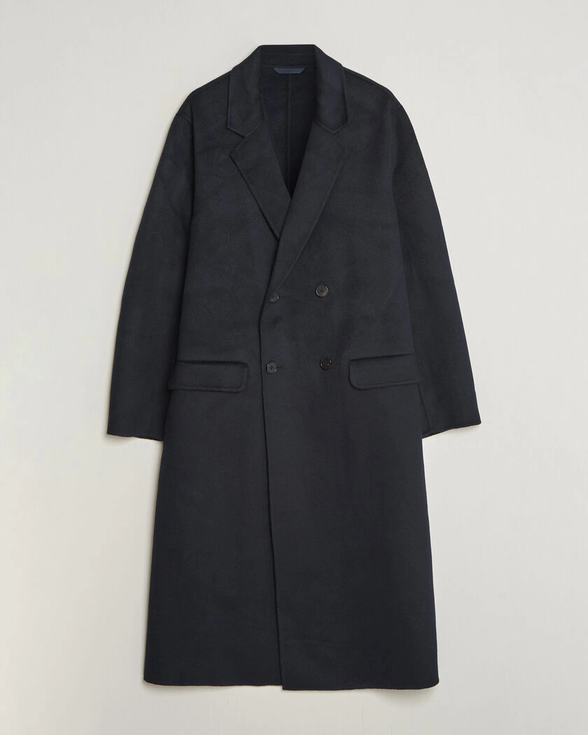 Filippa K Athens Wool Coat Navy – Blå