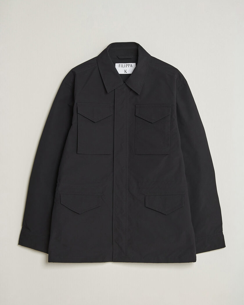 Filippa K Field Jacket Black – Svart