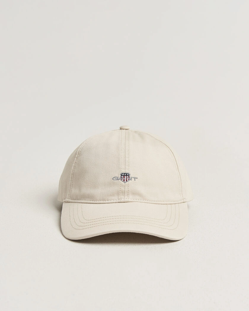 Gant Cotton Twill Cap Putty – Beige