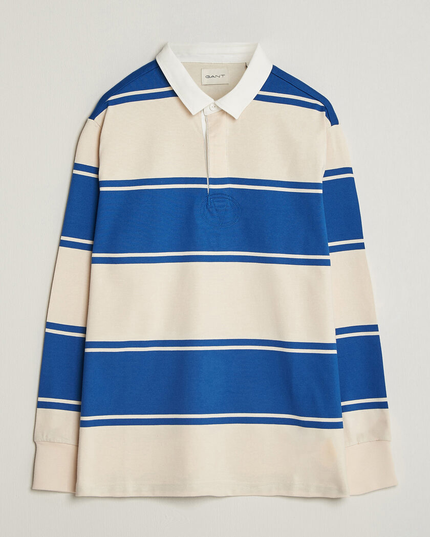 Gant Striped Rugger Nautical Blue – Blå
